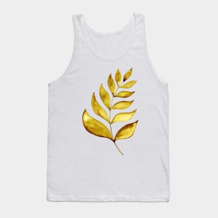 Simple branch - ochre Tank Top